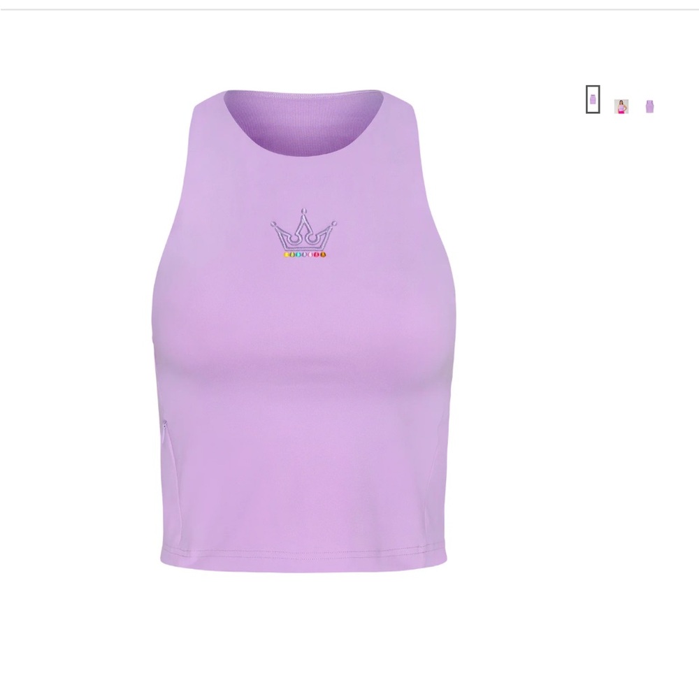Crowned Purple Tank Top